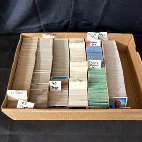 3,000 + count homemade boxes of baseball bulk