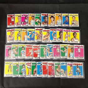 1971-72 Topps Basketball Card lot