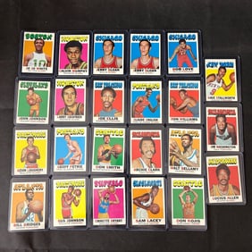 1971-72 Topps Basketball Cards