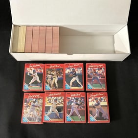 90 Donruss Baseball Card Set, Two Sets of Puzzles
