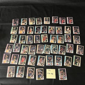 1979-80 Topps Baskett Ball Cards w/ Erving, Walton