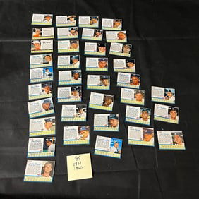 1961 & 1962 Post Cereal Baseball Cards