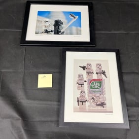 Joe Schymansky Signed Leggo Star Wars Photo Prints