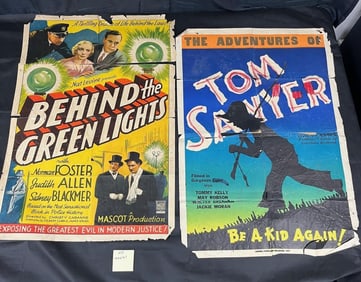 Tom Sawyer 1938 Very Rare Original Movie Poster