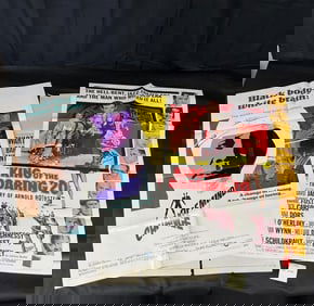 Group of Vintage Original One-Sheet Movie Posters