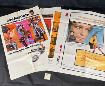Vintage Movie Posters 1/ CC & Company Joe Namath