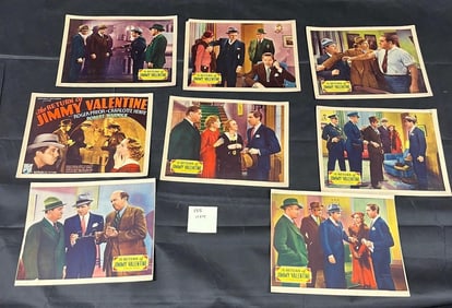 Jimmy Valentine Lobby Card Set 2 Trimmed