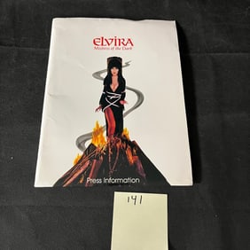 Elvira Mistress of the Dark Press Book