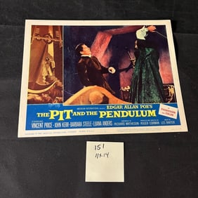 Pit & the Pendulum Original Lobby Card 61/259