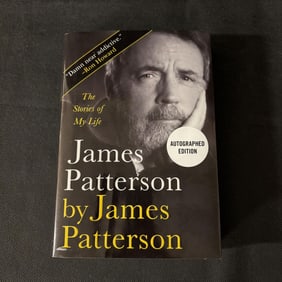 Signed James Patterson Book