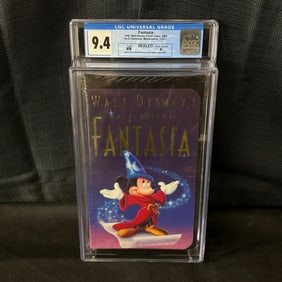CGC 9.4 Fantasia VHS Sealed