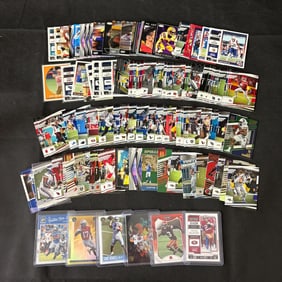 Modern Football Card lot, Christian McCaffrey