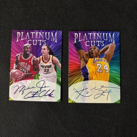 Michael Jordan/Caitlin Clark & Kobe Bryant Fac