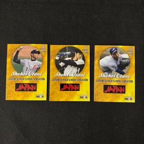 Shohei Otani Unlicensed 2012 Rookie Phenoms Cards