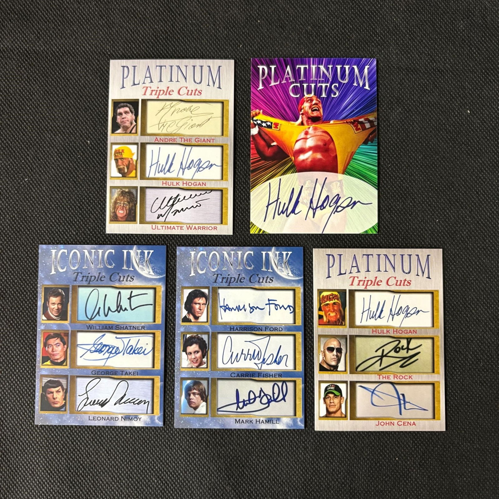 Entertainer Facsimilie Auto Cards Platinum Cuts: Entertainer Facsimilie Auto Cards Platinum Cuts or Iconic Ink We ship in-house! We ship internationally. We also offer pick up and we offer a discount for cash payments. Please look at pictures carefu