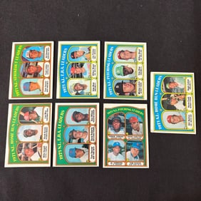 1972 Topps Leaders Baseball Cards, Aaron