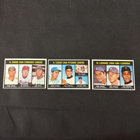1967 Topps Leaders Baseball Cards, Koufax
