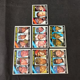 1966 Topps Leaders Baseball Cards, Mays