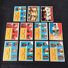 1961 Topps Leaders Baseball Cards