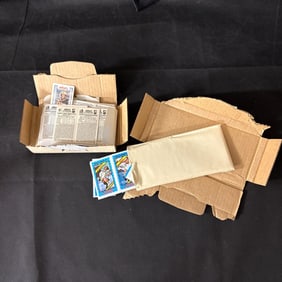 1980, 83 Kellogs Mail in 3D Baseball Cards