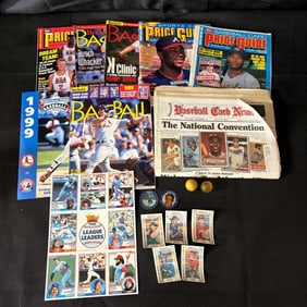 Baseball Price Guides, +