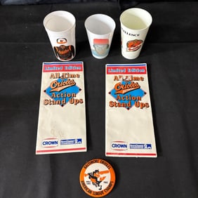 Baltimore Orioles Game Handouts Action Stand Ups +