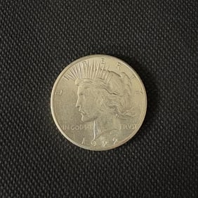 1922 S Peace Dollar