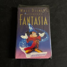 Sealed Fantasia Disney Masterpiece VHS