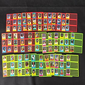 1981 Topps Baseball Scratch-Off Cards Unscratched