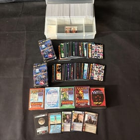 Box Of Unsorted Box of Trading Cards