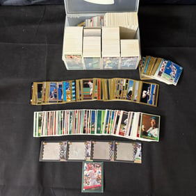 Box Of Unsorted Sports Cards