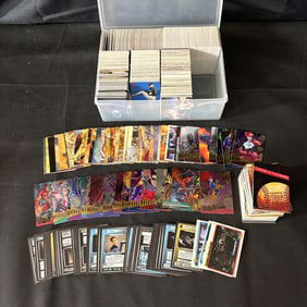 Box Of Unsorted Sports and Non-Sports Cards