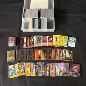 Box Of Unsorted LOTR and TCG Cards