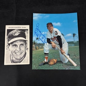 Brooks Robinson Signed Photo