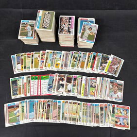 Large lot of 1974 topps baseball singles