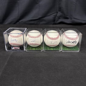 Signed baseballs No COA