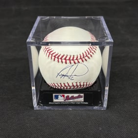 Ryan Howard Signed Baseball No COA