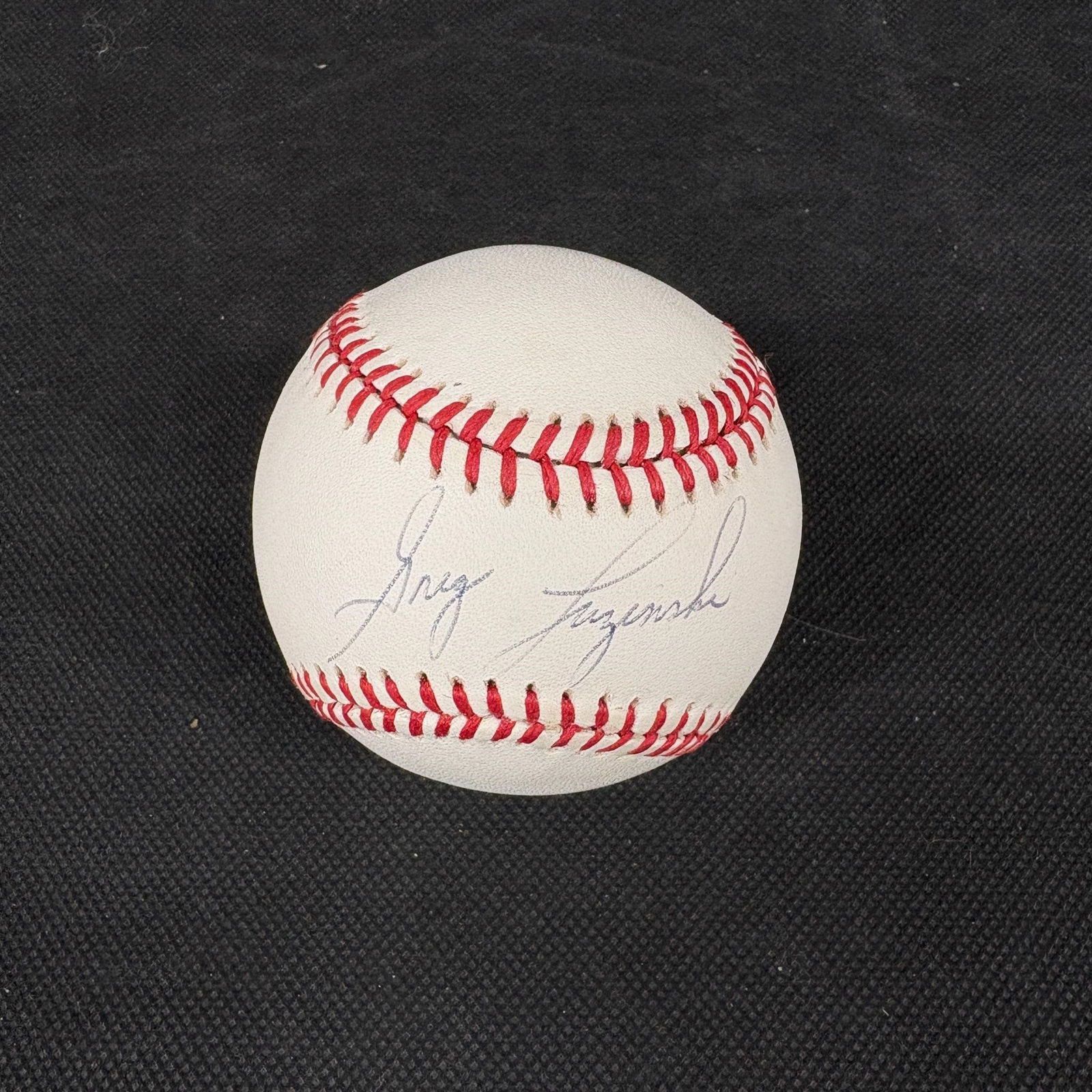 Greg Luzinski Signed Baseball No COA (1 of 2)