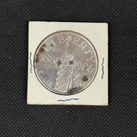 1986 New York City 1 One Troy Ounce 999 Silver