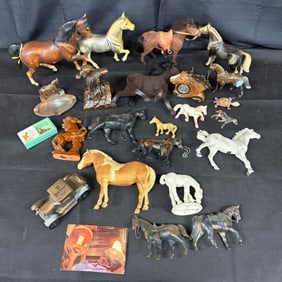 Misc Plastic and Ceramic Horses