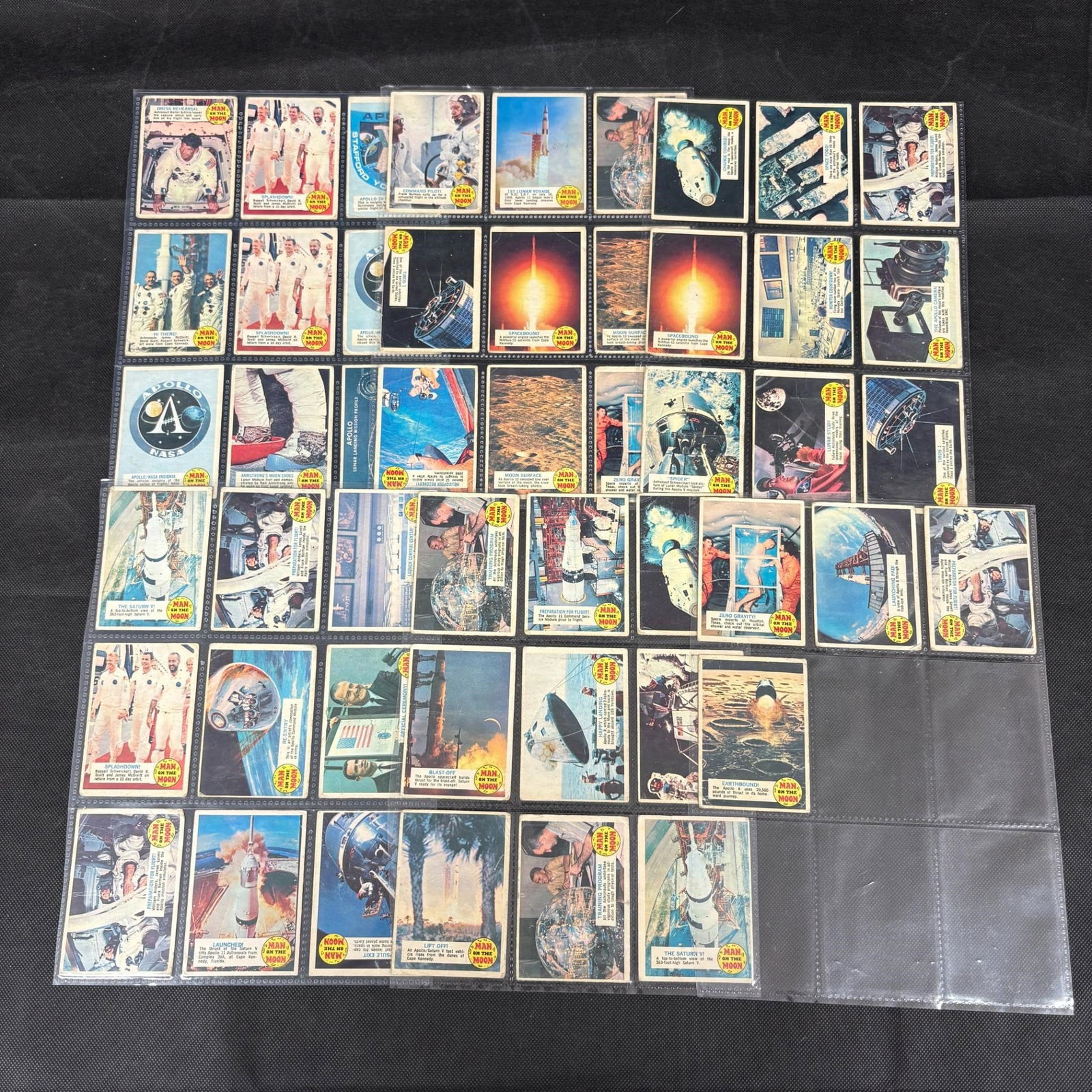 1969 OPC Man On The Moon Cards (1 of 5)