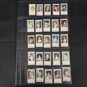 Early 1900s John Player Sons Bygone Beauties Cards