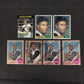 Topps Finest Roberto Clemente Inserts