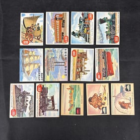 1955 Topps Rails and Sails Cards