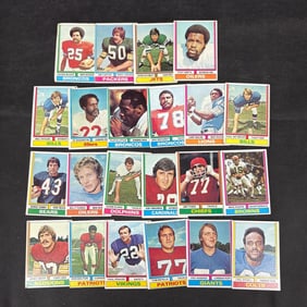 1974 Topps Football Cards