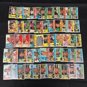 1960 Topps Baseball Card Lot