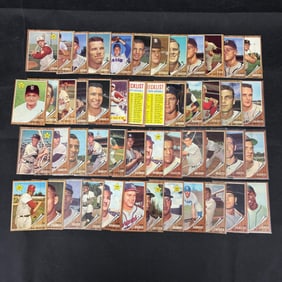 1962 Topps Baseball Card Commons