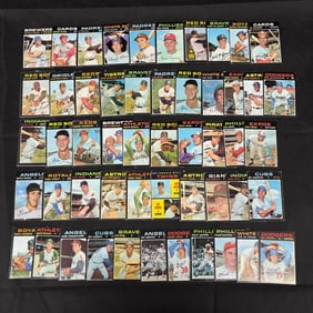 1971 Topps Baseball Commons (3) OPC