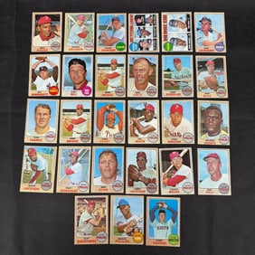 1968 Topps Baseball Card lot