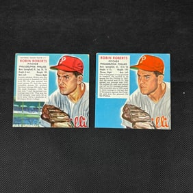 1952 & 53 Red Man's No Tab Robin Roberts